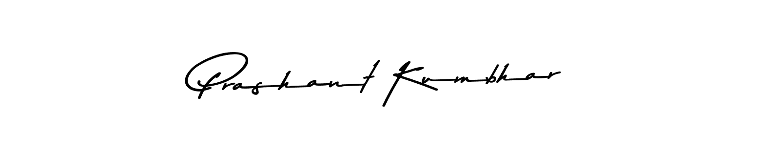 Design your own signature with our free online signature maker. With this signature software, you can create a handwritten (Asem Kandis PERSONAL USE) signature for name Prashant Kumbhar. Prashant Kumbhar signature style 9 images and pictures png