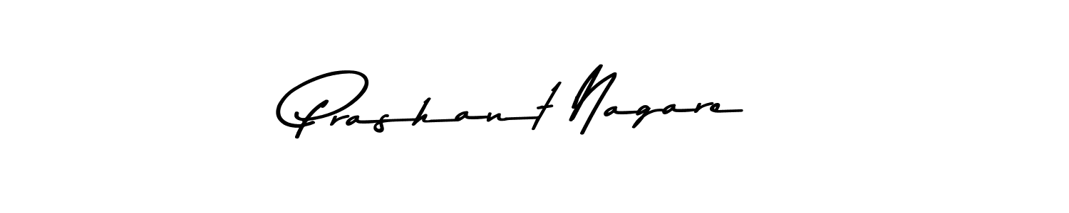 Make a beautiful signature design for name Prashant Nagare. With this signature (Asem Kandis PERSONAL USE) style, you can create a handwritten signature for free. Prashant Nagare signature style 9 images and pictures png