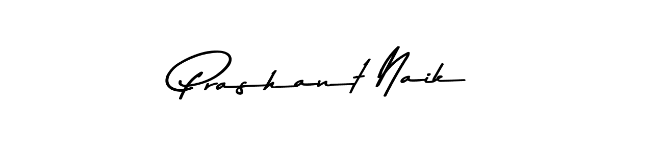 How to make Prashant Naik name signature. Use Asem Kandis PERSONAL USE style for creating short signs online. This is the latest handwritten sign. Prashant Naik signature style 9 images and pictures png