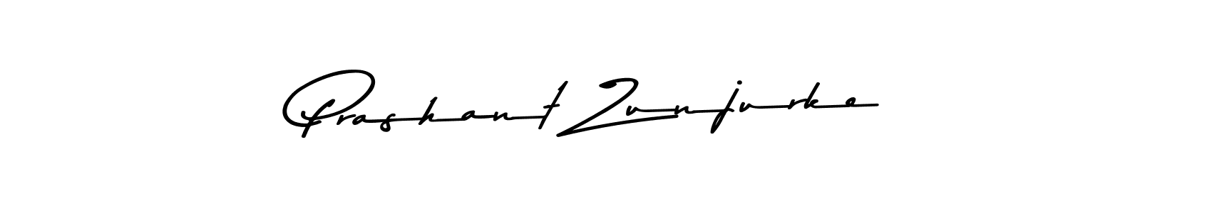 How to make Prashant Zunjurke signature? Asem Kandis PERSONAL USE is a professional autograph style. Create handwritten signature for Prashant Zunjurke name. Prashant Zunjurke signature style 9 images and pictures png