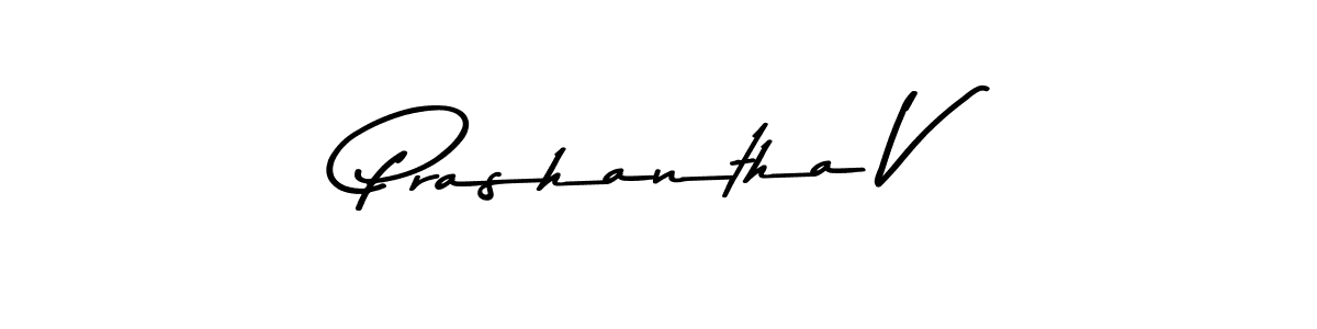 Similarly Asem Kandis PERSONAL USE is the best handwritten signature design. Signature creator online .You can use it as an online autograph creator for name Prashantha V. Prashantha V signature style 9 images and pictures png