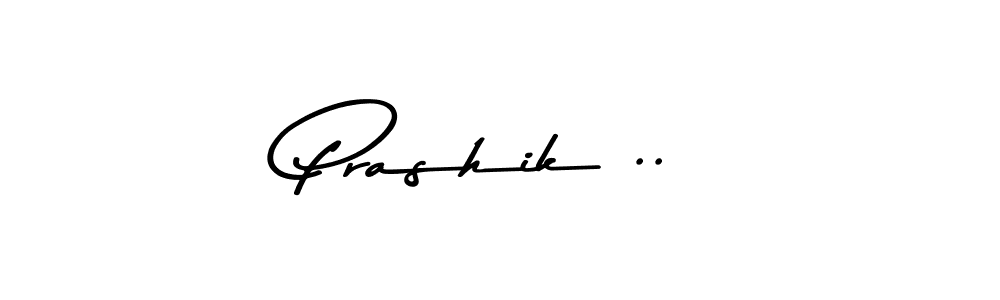 How to make Prashik .. signature? Asem Kandis PERSONAL USE is a professional autograph style. Create handwritten signature for Prashik .. name. Prashik .. signature style 9 images and pictures png