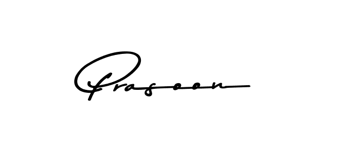 You should practise on your own different ways (Asem Kandis PERSONAL USE) to write your name (Prasoon) in signature. don't let someone else do it for you. Prasoon signature style 9 images and pictures png