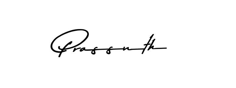 Make a beautiful signature design for name Prassnth. With this signature (Asem Kandis PERSONAL USE) style, you can create a handwritten signature for free. Prassnth signature style 9 images and pictures png