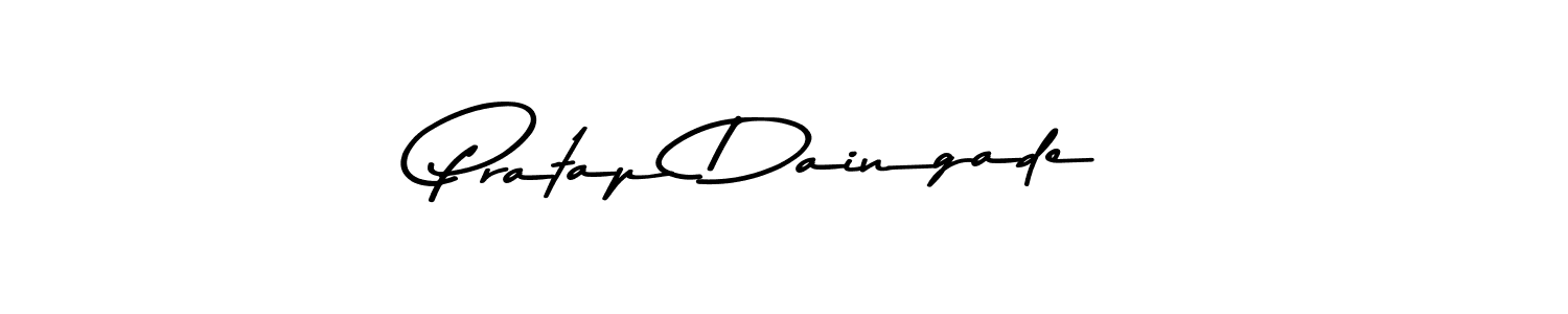 Also we have Pratap Daingade name is the best signature style. Create professional handwritten signature collection using Asem Kandis PERSONAL USE autograph style. Pratap Daingade signature style 9 images and pictures png