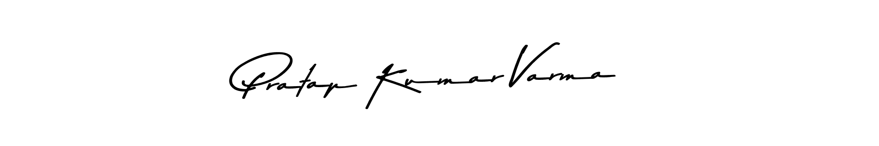 Make a beautiful signature design for name Pratap Kumar Varma. With this signature (Asem Kandis PERSONAL USE) style, you can create a handwritten signature for free. Pratap Kumar Varma signature style 9 images and pictures png