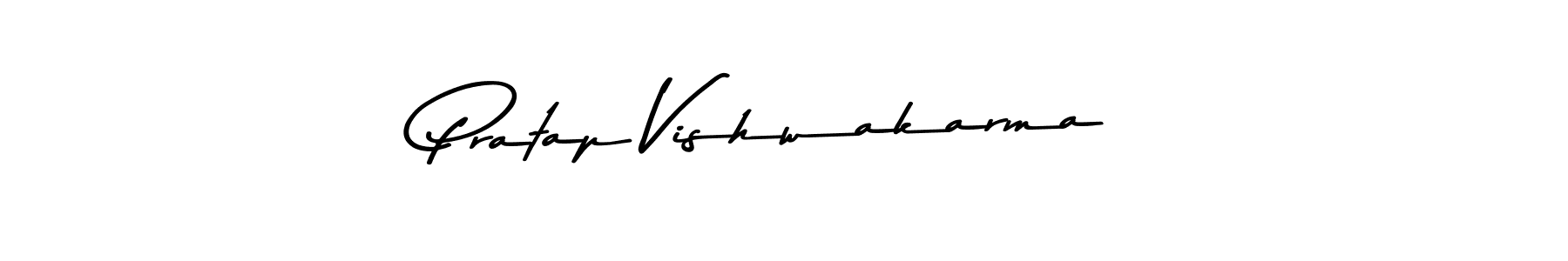 Use a signature maker to create a handwritten signature online. With this signature software, you can design (Asem Kandis PERSONAL USE) your own signature for name Pratap Vishwakarma. Pratap Vishwakarma signature style 9 images and pictures png