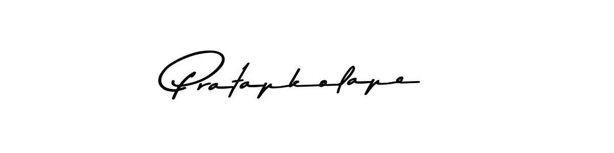 Pratapkolape stylish signature style. Best Handwritten Sign (Asem Kandis PERSONAL USE) for my name. Handwritten Signature Collection Ideas for my name Pratapkolape. Pratapkolape signature style 9 images and pictures png