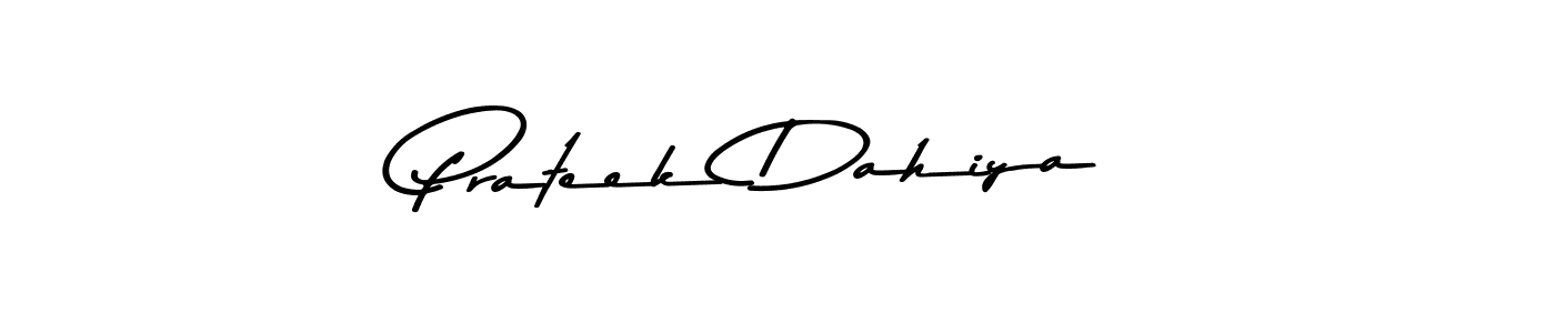 Make a beautiful signature design for name Prateek Dahiya. With this signature (Asem Kandis PERSONAL USE) style, you can create a handwritten signature for free. Prateek Dahiya signature style 9 images and pictures png