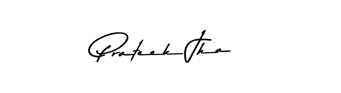 Make a beautiful signature design for name Prateek Jha. With this signature (Asem Kandis PERSONAL USE) style, you can create a handwritten signature for free. Prateek Jha signature style 9 images and pictures png