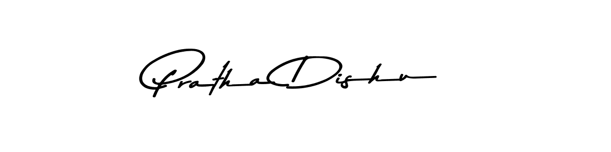 The best way (Asem Kandis PERSONAL USE) to make a short signature is to pick only two or three words in your name. The name Pratha Dishu include a total of six letters. For converting this name. Pratha Dishu signature style 9 images and pictures png