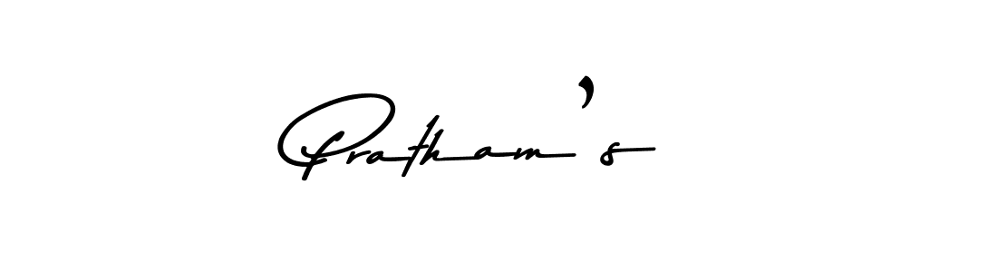 How to make Pratham’s signature? Asem Kandis PERSONAL USE is a professional autograph style. Create handwritten signature for Pratham’s name. Pratham’s signature style 9 images and pictures png