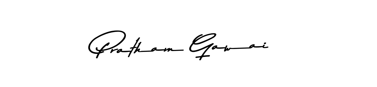 You should practise on your own different ways (Asem Kandis PERSONAL USE) to write your name (Pratham Gawai) in signature. don't let someone else do it for you. Pratham Gawai signature style 9 images and pictures png