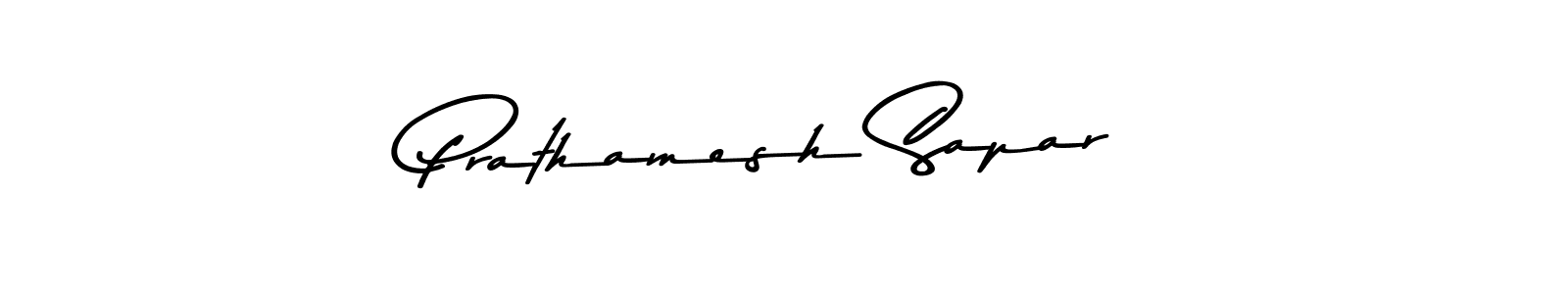 Also You can easily find your signature by using the search form. We will create Prathamesh Sapar name handwritten signature images for you free of cost using Asem Kandis PERSONAL USE sign style. Prathamesh Sapar signature style 9 images and pictures png