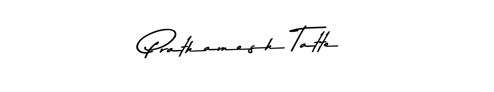 Prathamesh Tatte stylish signature style. Best Handwritten Sign (Asem Kandis PERSONAL USE) for my name. Handwritten Signature Collection Ideas for my name Prathamesh Tatte. Prathamesh Tatte signature style 9 images and pictures png