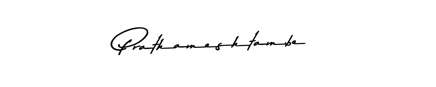 Also You can easily find your signature by using the search form. We will create Prathameshtambe name handwritten signature images for you free of cost using Asem Kandis PERSONAL USE sign style. Prathameshtambe signature style 9 images and pictures png