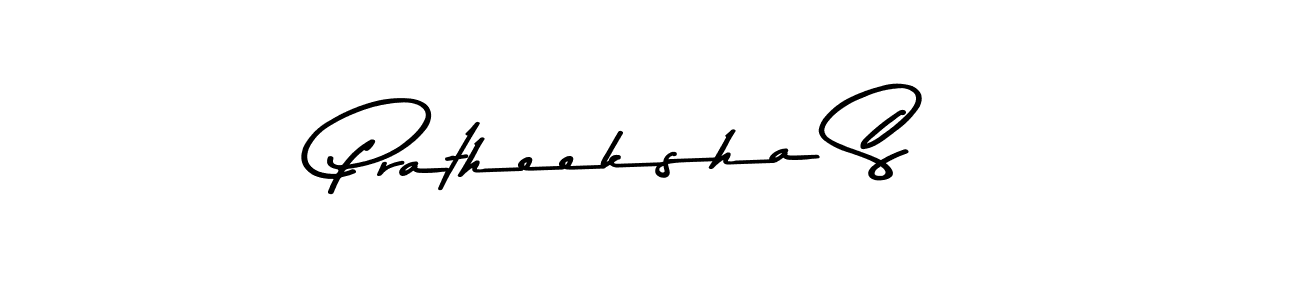 Pratheeksha S stylish signature style. Best Handwritten Sign (Asem Kandis PERSONAL USE) for my name. Handwritten Signature Collection Ideas for my name Pratheeksha S. Pratheeksha S signature style 9 images and pictures png