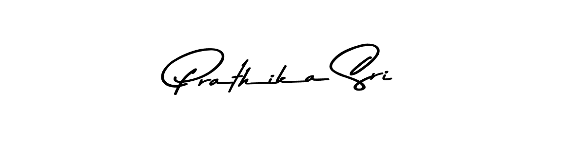 Design your own signature with our free online signature maker. With this signature software, you can create a handwritten (Asem Kandis PERSONAL USE) signature for name Prathika Sri. Prathika Sri signature style 9 images and pictures png