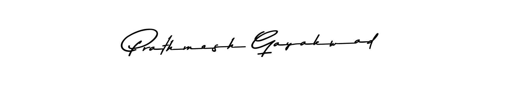 How to make Prathmesh Gayakwad signature? Asem Kandis PERSONAL USE is a professional autograph style. Create handwritten signature for Prathmesh Gayakwad name. Prathmesh Gayakwad signature style 9 images and pictures png