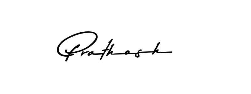 Prathosh stylish signature style. Best Handwritten Sign (Asem Kandis PERSONAL USE) for my name. Handwritten Signature Collection Ideas for my name Prathosh. Prathosh signature style 9 images and pictures png