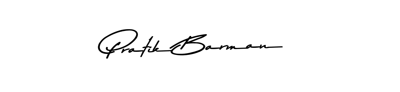 How to make Pratik Barman name signature. Use Asem Kandis PERSONAL USE style for creating short signs online. This is the latest handwritten sign. Pratik Barman signature style 9 images and pictures png