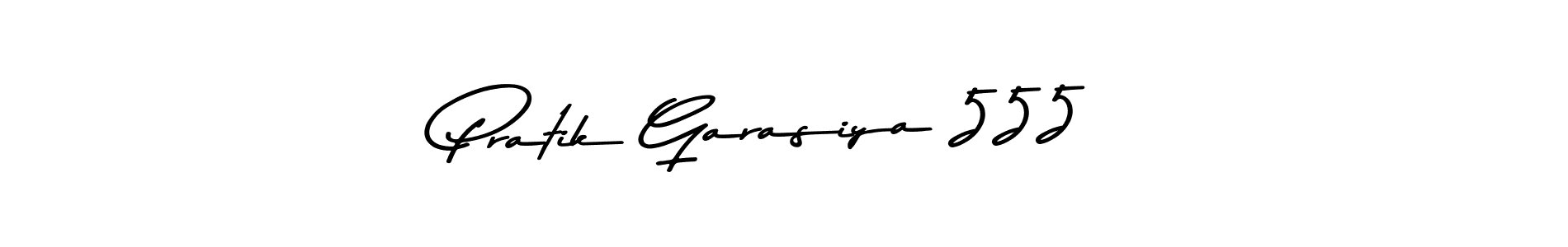Use a signature maker to create a handwritten signature online. With this signature software, you can design (Asem Kandis PERSONAL USE) your own signature for name Pratik Garasiya 555. Pratik Garasiya 555 signature style 9 images and pictures png