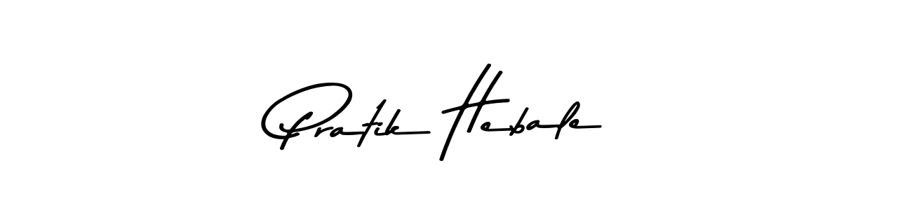 Use a signature maker to create a handwritten signature online. With this signature software, you can design (Asem Kandis PERSONAL USE) your own signature for name Pratik Hebale. Pratik Hebale signature style 9 images and pictures png