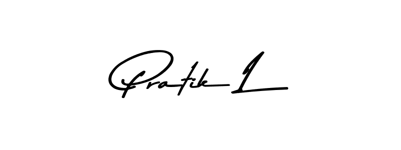 if you are searching for the best signature style for your name Pratik L. so please give up your signature search. here we have designed multiple signature styles  using Asem Kandis PERSONAL USE. Pratik L signature style 9 images and pictures png