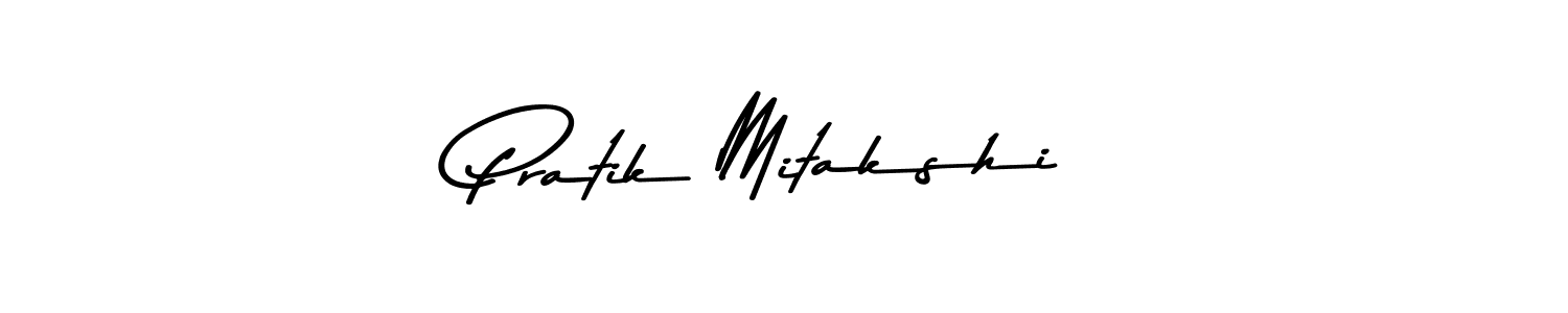 Also we have Pratik Mitakshi name is the best signature style. Create professional handwritten signature collection using Asem Kandis PERSONAL USE autograph style. Pratik Mitakshi signature style 9 images and pictures png