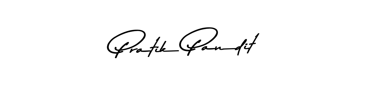 Make a beautiful signature design for name Pratik Pandit. With this signature (Asem Kandis PERSONAL USE) style, you can create a handwritten signature for free. Pratik Pandit signature style 9 images and pictures png