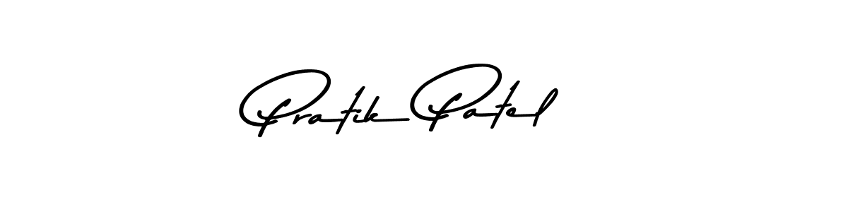 Design your own signature with our free online signature maker. With this signature software, you can create a handwritten (Asem Kandis PERSONAL USE) signature for name Pratik Patel. Pratik Patel signature style 9 images and pictures png