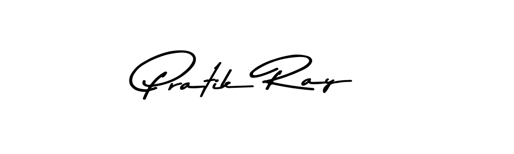 Create a beautiful signature design for name Pratik Ray. With this signature (Asem Kandis PERSONAL USE) fonts, you can make a handwritten signature for free. Pratik Ray signature style 9 images and pictures png
