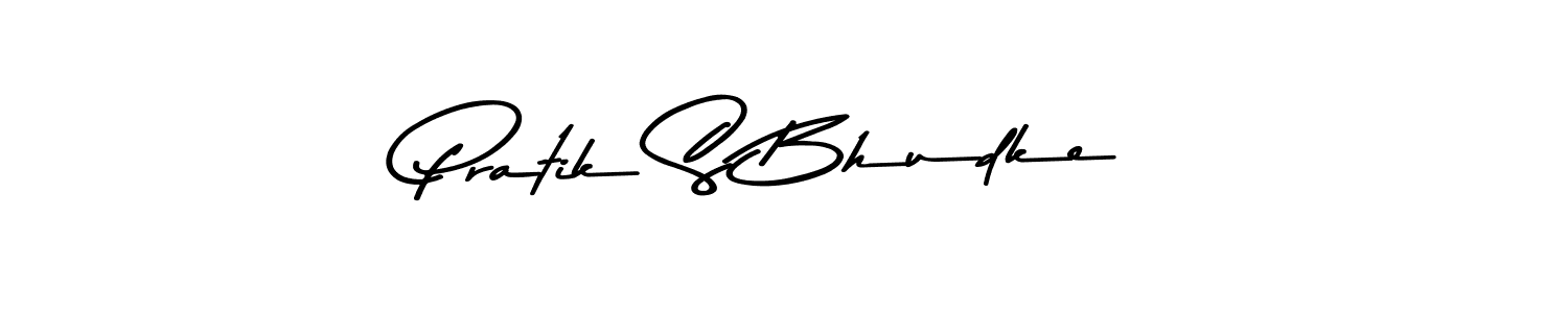 Pratik S Bhudke stylish signature style. Best Handwritten Sign (Asem Kandis PERSONAL USE) for my name. Handwritten Signature Collection Ideas for my name Pratik S Bhudke. Pratik S Bhudke signature style 9 images and pictures png