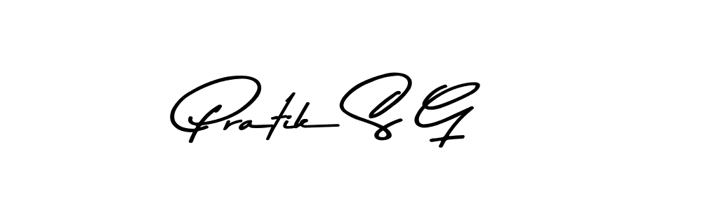 Also we have Pratik S G name is the best signature style. Create professional handwritten signature collection using Asem Kandis PERSONAL USE autograph style. Pratik S G signature style 9 images and pictures png