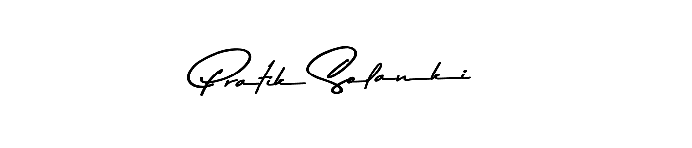 Create a beautiful signature design for name Pratik Solanki. With this signature (Asem Kandis PERSONAL USE) fonts, you can make a handwritten signature for free. Pratik Solanki signature style 9 images and pictures png