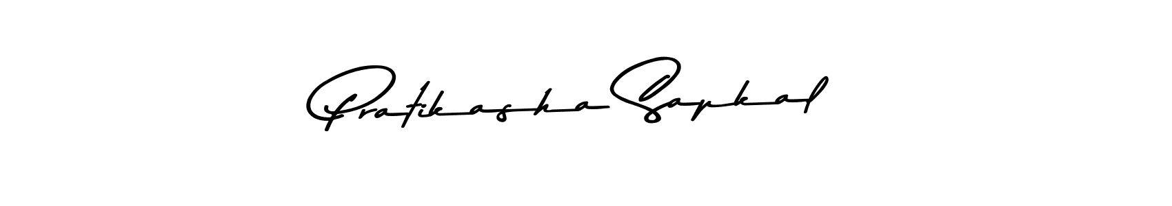 Use a signature maker to create a handwritten signature online. With this signature software, you can design (Asem Kandis PERSONAL USE) your own signature for name Pratikasha Sapkal. Pratikasha Sapkal signature style 9 images and pictures png
