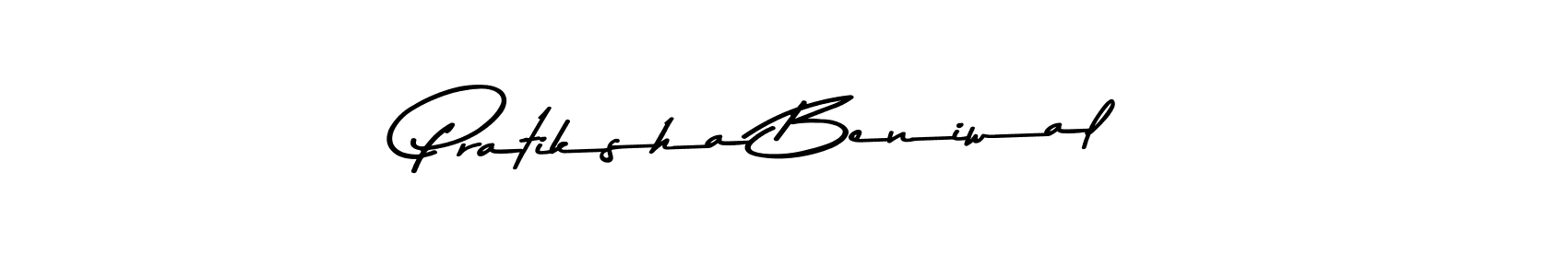 Make a beautiful signature design for name Pratiksha Beniwal. Use this online signature maker to create a handwritten signature for free. Pratiksha Beniwal signature style 9 images and pictures png