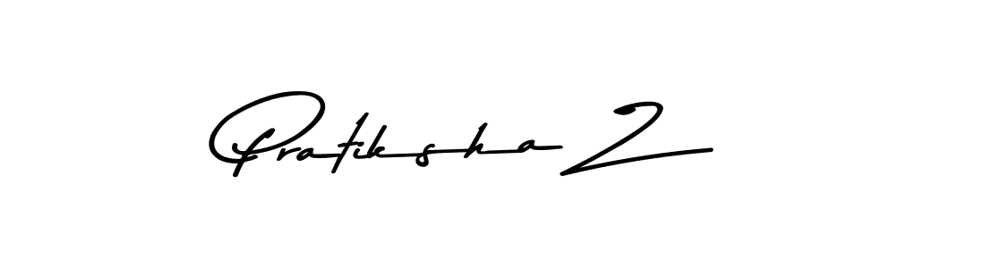 Make a beautiful signature design for name Pratiksha Z. With this signature (Asem Kandis PERSONAL USE) style, you can create a handwritten signature for free. Pratiksha Z signature style 9 images and pictures png