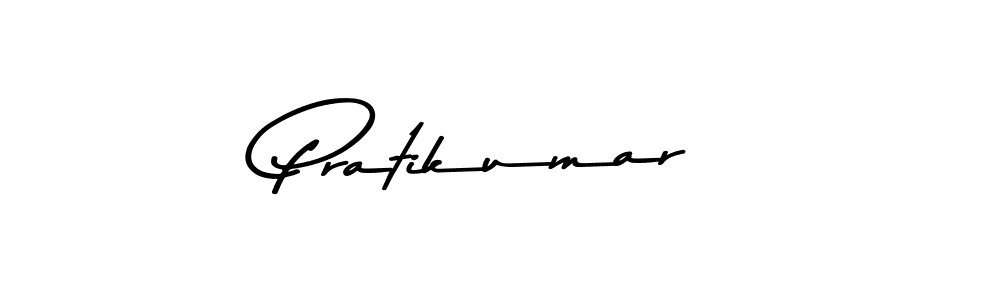 How to make Pratikumar name signature. Use Asem Kandis PERSONAL USE style for creating short signs online. This is the latest handwritten sign. Pratikumar signature style 9 images and pictures png