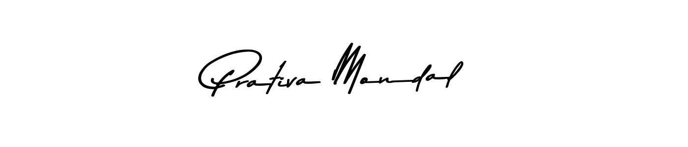 Design your own signature with our free online signature maker. With this signature software, you can create a handwritten (Asem Kandis PERSONAL USE) signature for name Prativa Mondal. Prativa Mondal signature style 9 images and pictures png