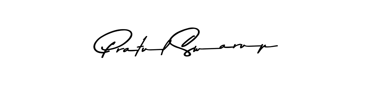 How to make Pratul Swarup signature? Asem Kandis PERSONAL USE is a professional autograph style. Create handwritten signature for Pratul Swarup name. Pratul Swarup signature style 9 images and pictures png