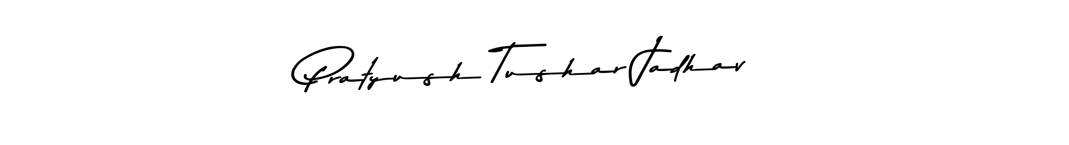 Similarly Asem Kandis PERSONAL USE is the best handwritten signature design. Signature creator online .You can use it as an online autograph creator for name Pratyush Tushar Jadhav. Pratyush Tushar Jadhav signature style 9 images and pictures png