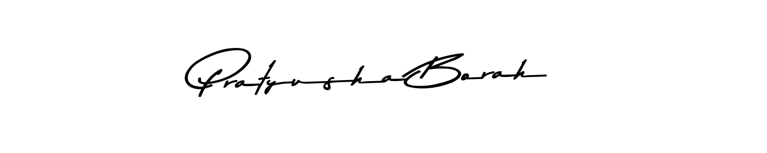 Make a beautiful signature design for name Pratyusha Borah. With this signature (Asem Kandis PERSONAL USE) style, you can create a handwritten signature for free. Pratyusha Borah signature style 9 images and pictures png