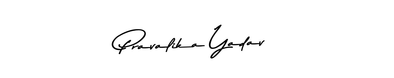 if you are searching for the best signature style for your name Pravalika Yadav. so please give up your signature search. here we have designed multiple signature styles  using Asem Kandis PERSONAL USE. Pravalika Yadav signature style 9 images and pictures png