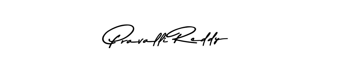 Create a beautiful signature design for name Pravalli Reddy. With this signature (Asem Kandis PERSONAL USE) fonts, you can make a handwritten signature for free. Pravalli Reddy signature style 9 images and pictures png