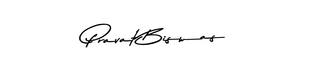 Pravat Biswas stylish signature style. Best Handwritten Sign (Asem Kandis PERSONAL USE) for my name. Handwritten Signature Collection Ideas for my name Pravat Biswas. Pravat Biswas signature style 9 images and pictures png