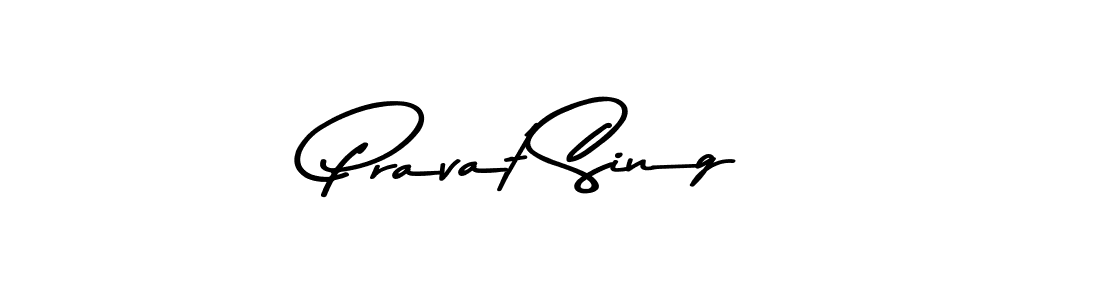 Design your own signature with our free online signature maker. With this signature software, you can create a handwritten (Asem Kandis PERSONAL USE) signature for name Pravat Sing. Pravat Sing signature style 9 images and pictures png