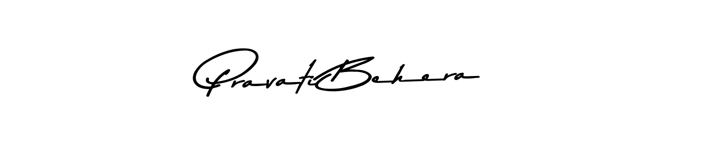 Design your own signature with our free online signature maker. With this signature software, you can create a handwritten (Asem Kandis PERSONAL USE) signature for name Pravati Behera. Pravati Behera signature style 9 images and pictures png