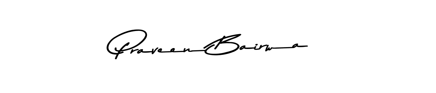 Asem Kandis PERSONAL USE is a professional signature style that is perfect for those who want to add a touch of class to their signature. It is also a great choice for those who want to make their signature more unique. Get Praveen Bairwa name to fancy signature for free. Praveen Bairwa signature style 9 images and pictures png