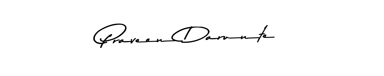 if you are searching for the best signature style for your name Praveen Darunte. so please give up your signature search. here we have designed multiple signature styles  using Asem Kandis PERSONAL USE. Praveen Darunte signature style 9 images and pictures png